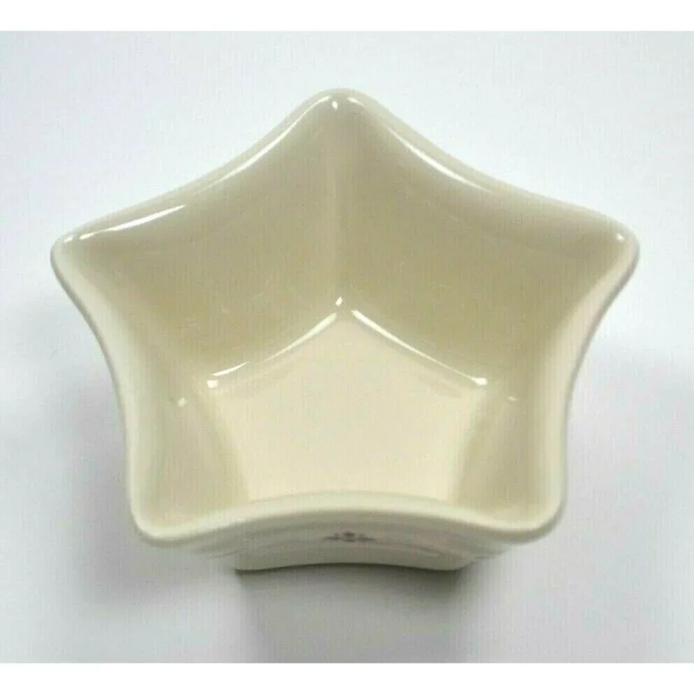 LONGABERGER Woven Traditions‎ Mini Star Dish - Paprika EUC